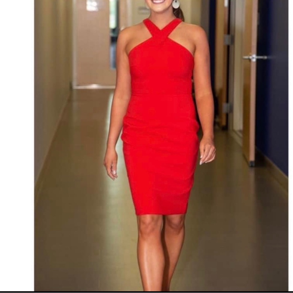 Likely red dress